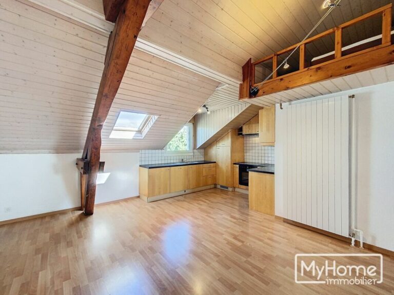 Charmant appartement au dernier étage d'un bel immeuble de 1920 dans un quartier paisible de Renens