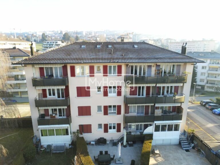 Bel appartement de 3.5 pièces au 2ème étage avec balcon