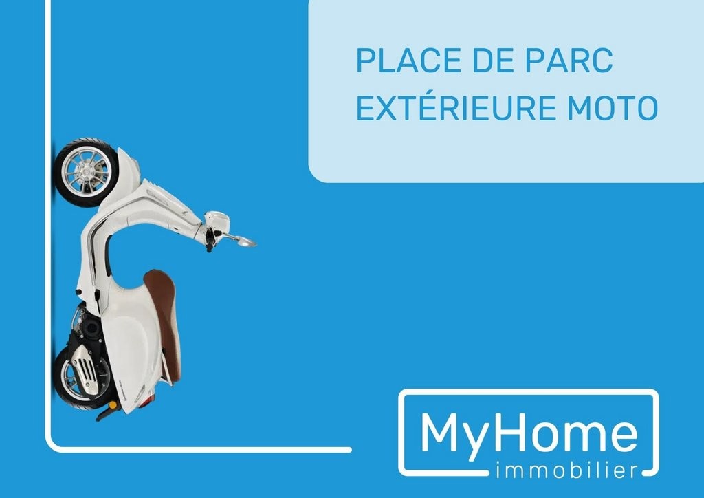 Place de parc deux-roues couverte