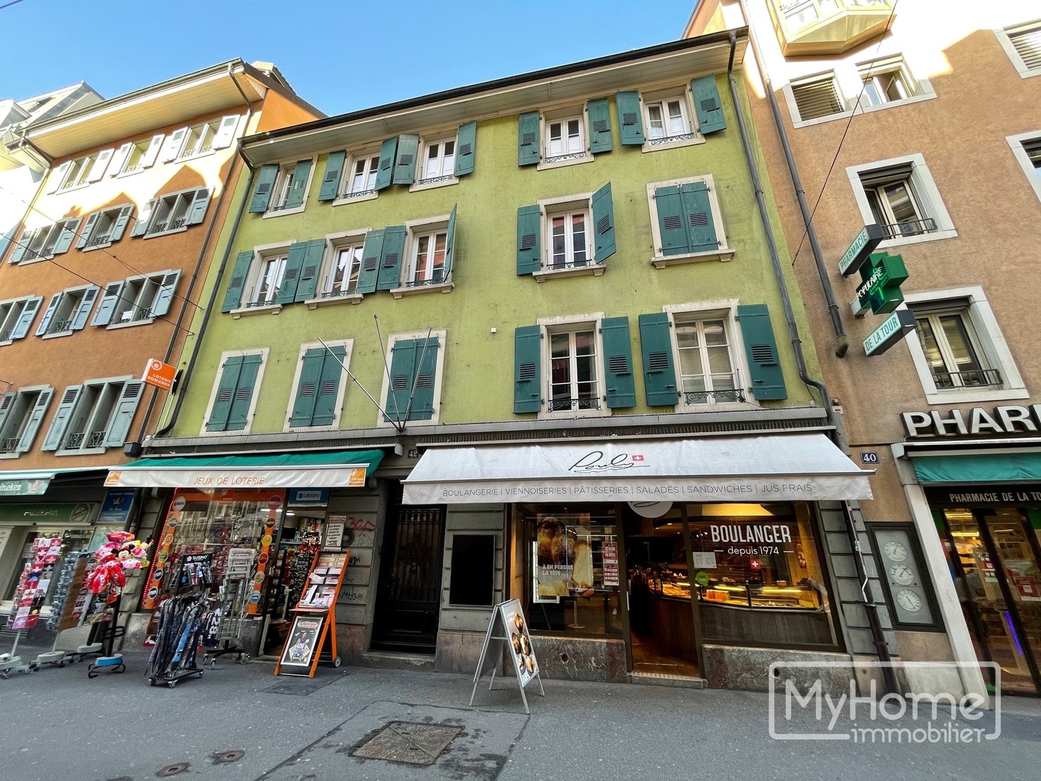 Local commercial avec laboratoire