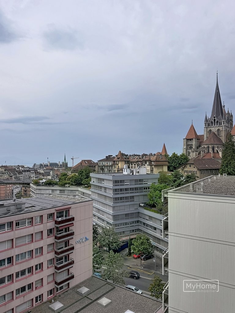 2.5 pièces avec vue sur la Cathédrale de Lausanne